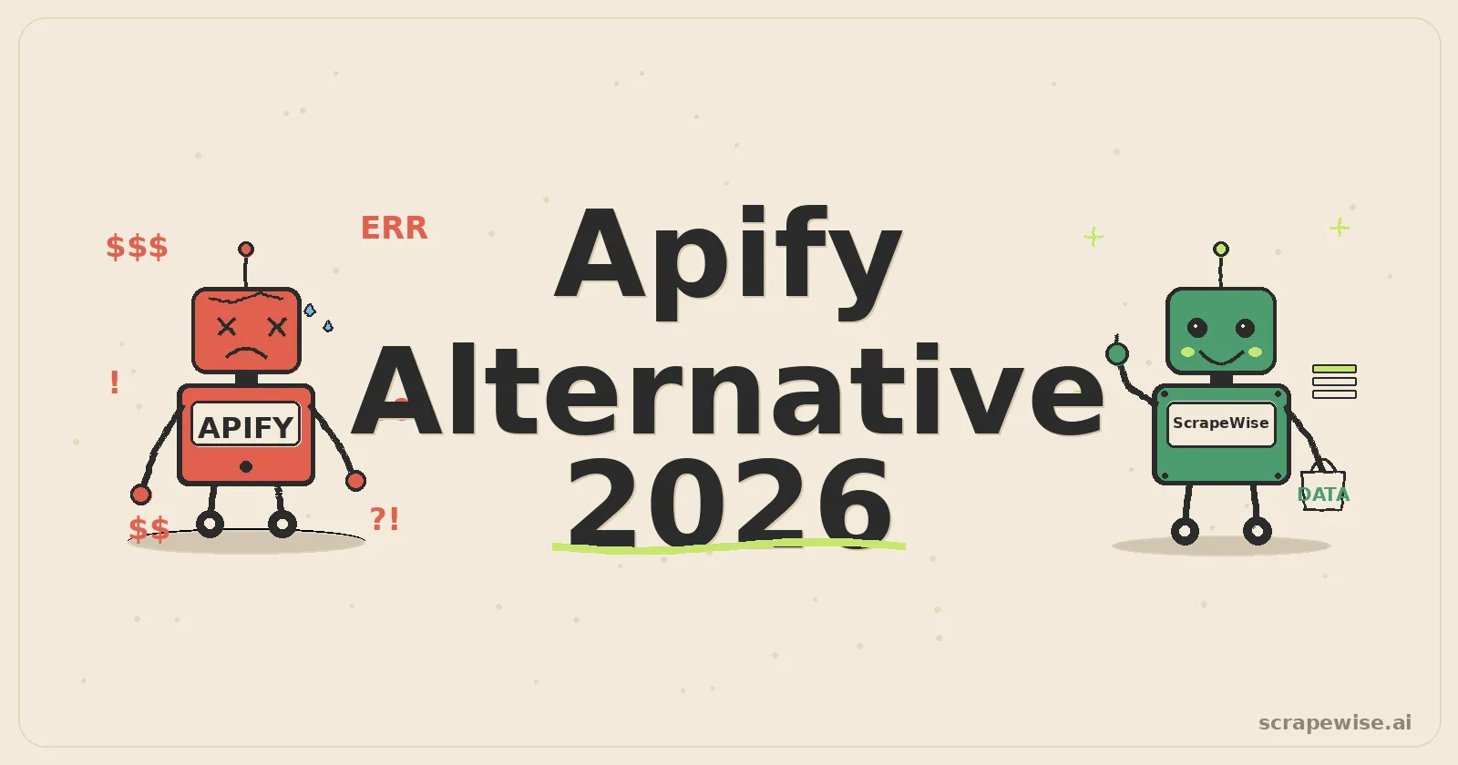Apify Alternative for Ecommerce Data Extraction: 4 Tools Compared [2026]